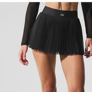 ALO Yoga Black Mini Skirt